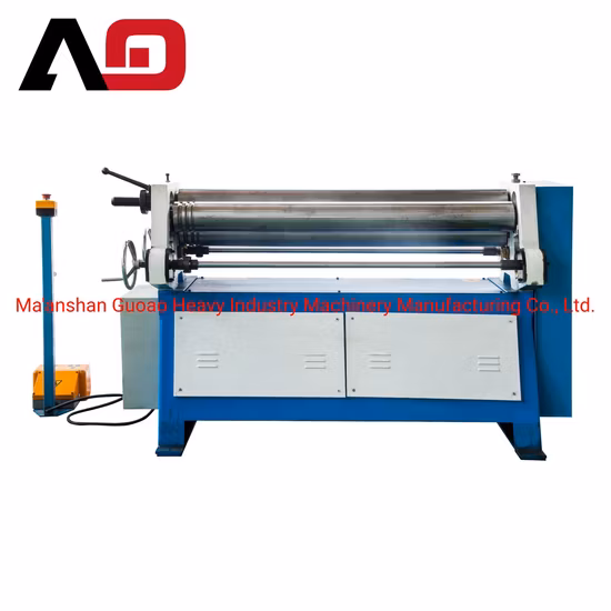 Metal Slip Roll Bending Machine Steel Plate Bending Rolling Machine