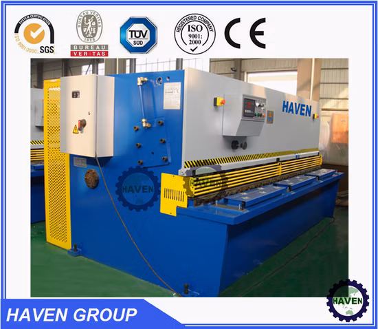 QC11Y Series Guillotine Hydraulic Shearing Machine
