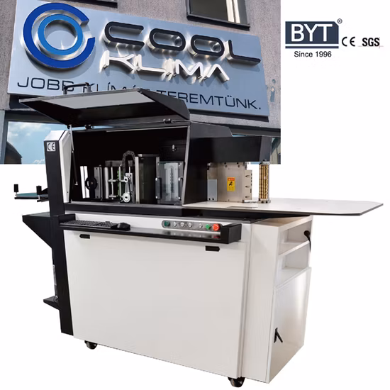 Automatic Stainless Steel CNC Flange Channel Letter Bending Machine for Advertising Signage
